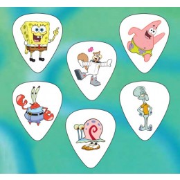 Spongebob SBP-CHARH Набор медиаторов, Heavy 6 шт.