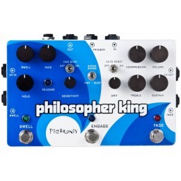 Pigtronix EGC Philosopher King Envelope Generator Compressor Педаль синтезатор/компрессор/дисторшн