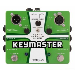 Pigtronix REM Keymaster, Reamp Effects Mixer Педаль микшер/петля эффектов