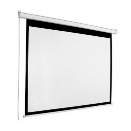 Euroscreen Diplomat Electric Video (4:3) 240*210cm (VA230*172,5) TabT Flexwhite case white Экран с электроприводом
