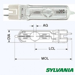 Sylvania BA400SE HR (MSR400HR) Лампа газоразрядная