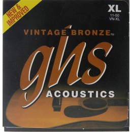 GHS VN-XL Extra Light Струны для акустической гитары