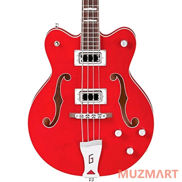 Gretsch G5442BDC Electromatic® Hollow Body, Transparent Red Бас-гитара полуакустическая