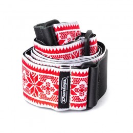 Dunlop D67-02RD Jacquard Fillmore Red ремень гитарный, жаккард