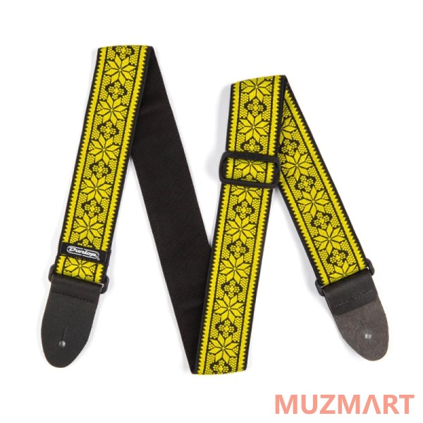 Dunlop D67-02YE Jacquard Fillmore Yellow ремень гитарный, жаккард